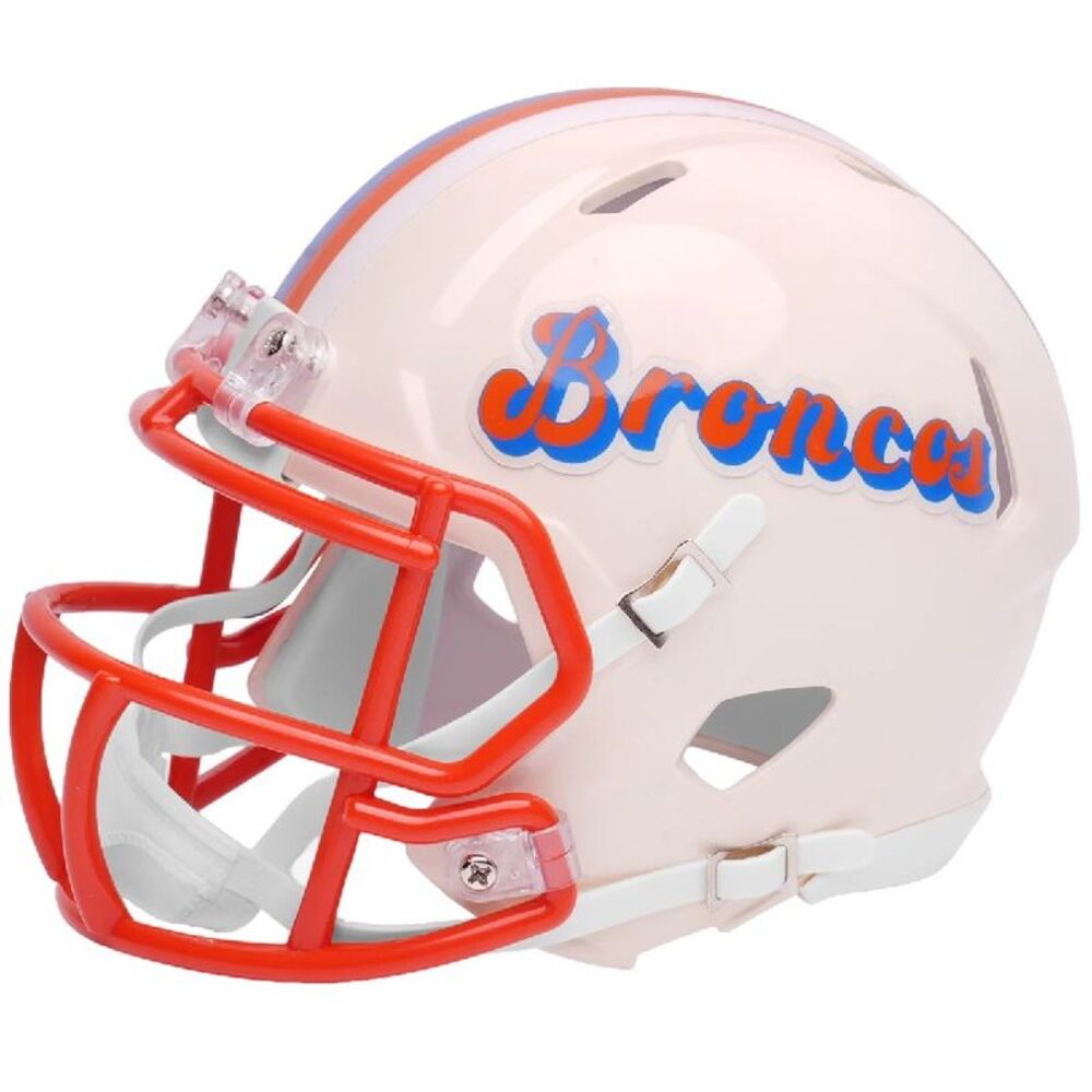 Denver Broncos Riddell Retro Collection NFL Mini Helmet - Picture 2 of 2